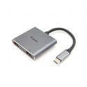 Equip 133484 dokstacija USB 3.2 Gen 1 (3.1 Gen 1) Type-C Sudrabs Equip 133484 dokstacija USB 3.2 Gen 1 (3.1 Gen 1) Type-C Sudrabs