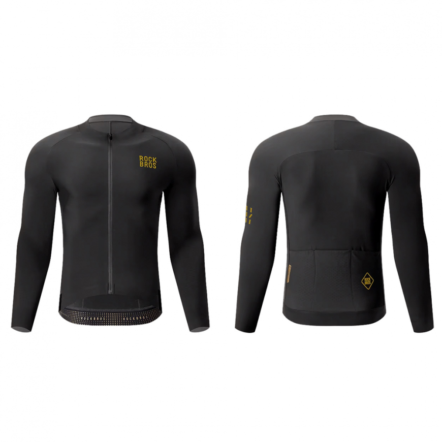 Rockbros YDWT020 Diamond Fall|Winter Cycling Jacket Size S - Bla – 2