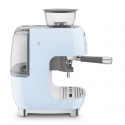 Smeg 50's Style Espresso Coffee Machine EGF03PBEU Pastel Blue Smeg 50's Style Espresso Coffee Machine EGF03PBEU Pastel Blue