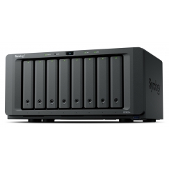 Synology DiskStation DS1825+ NAS- ja tallennuspalvelimet Ryzen Embedded V1500B 8 GB DDR4 0 TB Musta