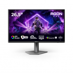 AOC AGON PRO AG276QKD2 tietokoneen litteä näyttö 67,3 cm (26.5") 2560 x 1440 pikseliä Quad HD QD-OLE
