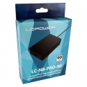 LC-Power LC-NB-PRO-90 maitinimo adapteris / inverteris Vidaus 90 W Juoda LC-Power LC-NB-PRO-90 maitinimo adapteris / inverteris Vidaus 90 W Juoda