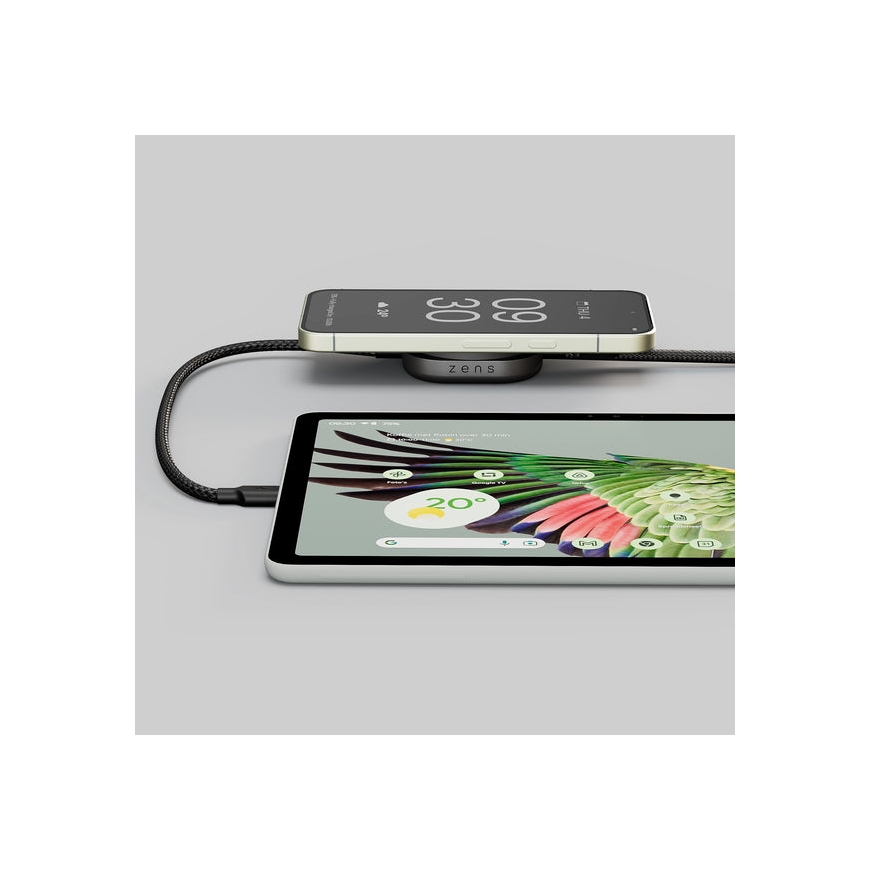 ZENS USB C-C Pro 2 USB kabelis Melns – 2