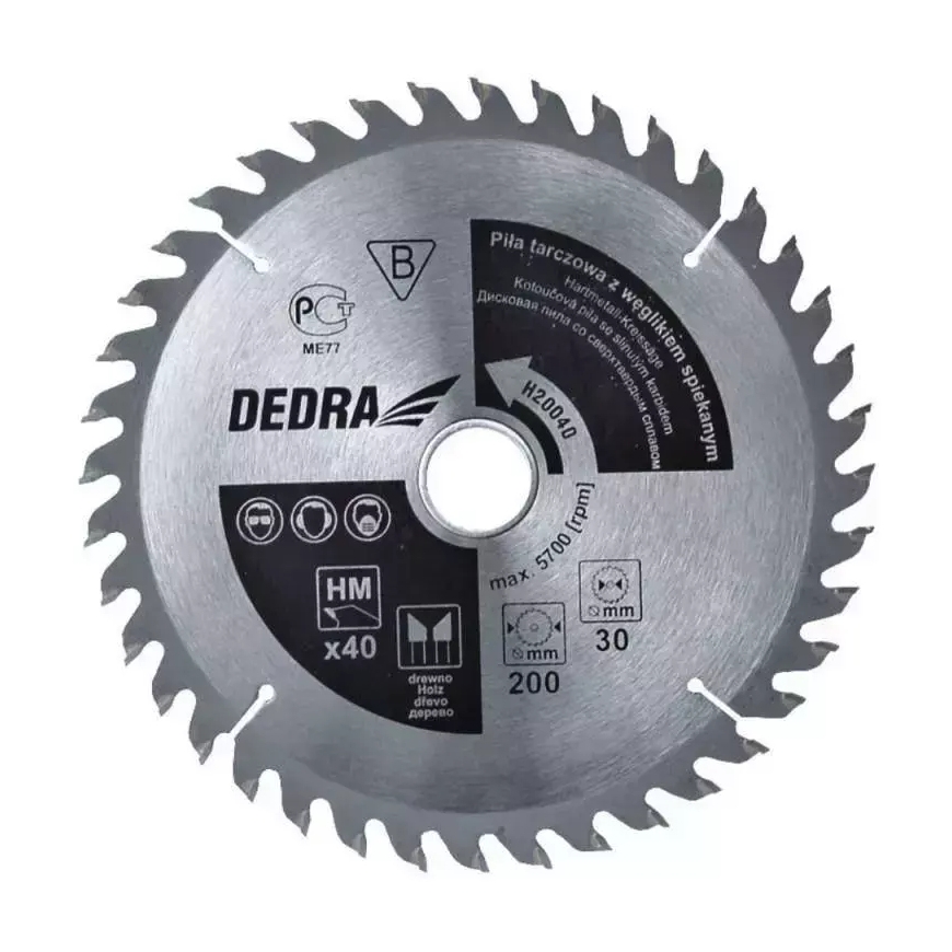 DEDRA H50060 pyörösahanterä 50 cm 1 kpl