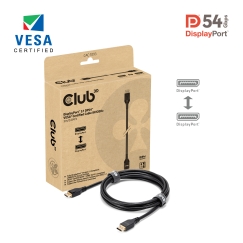 CLUB3D DisplayPort™ 2.1 DP54™ VESA® Certified Cable 8K120Hz 3m/ 9.84ft