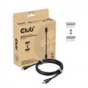 CLUB3D DisplayPort™ 2.1 DP54™ VESA® Certified Cable 8K120Hz 3m/ 9.84ft CLUB3D DisplayPort™ 2.1 DP54™ VESA® Certified Cable 8K120Hz 3m/ 9.84ft