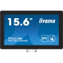 iiyama ProLite TF1615MC-B1 PC lamekuvar 39,6 cm (15.6") 1920 x 1080 pikslit Full HD Puutetundlik ekr iiyama ProLite TF1615MC-B1 PC lamekuvar 39,6 cm (15.6") 1920 x 1080 pikslit Full HD Puutetundlik ekr