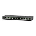 NETGEAR GS316 Unmanaged L2 Gigabit Ethernet (10/100/1000) Black NETGEAR GS316 Unmanaged L2 Gigabit Ethernet (10/100/1000) Black