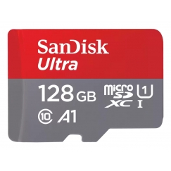 SanDisk Ultra 128 GB MicroSDXC UHS-I Klasės 10