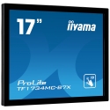 iiyama TF1734MC-B7X kompiuterio monitorius 43,2 cm (17") 1280 x 1024 pikseliai SXGA LED Lietimui jau iiyama TF1734MC-B7X kompiuterio monitorius 43,2 cm (17") 1280 x 1024 pikseliai SXGA LED Lietimui jau