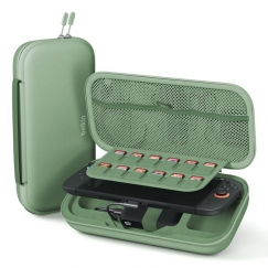 Belkin ENA001hqSE-V2 Ceļojumu soma Nintendo Tīklaudums, Poliesters, Samts Zaļš