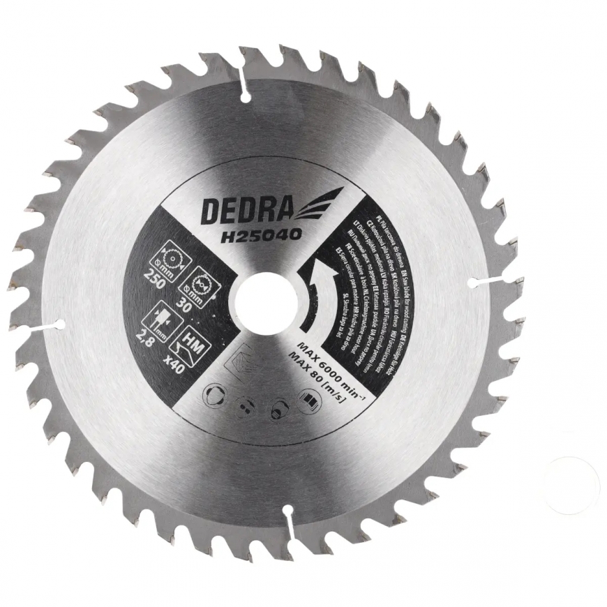DEDRA DED7754 ручная циркулярная пила – 3