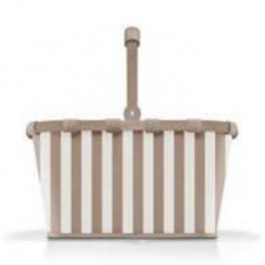 Reisenthel carrybag Brown, White Shopping basket