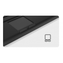 KeySonic KSK-5211ELU (DE) tastatūra Mājas USB QWERTZ Vācu Melns KeySonic KSK-5211ELU (DE) tastatūra Mājas USB QWERTZ Vācu Melns