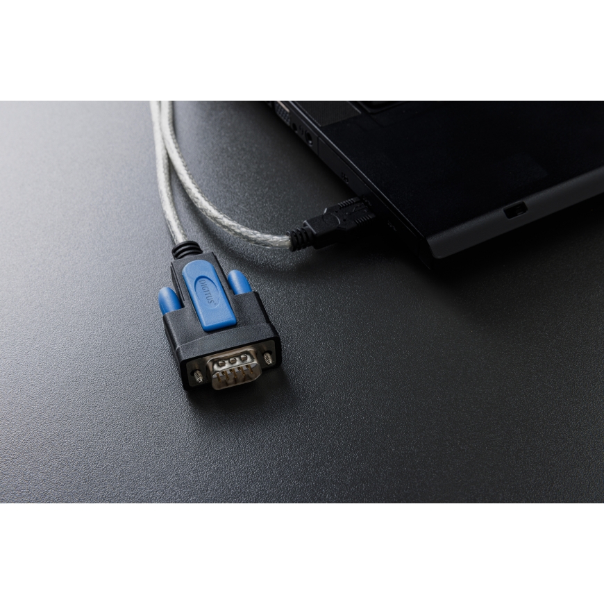 Digitus DA-70170 кабель последовательной связи Прозрачный 1,8 m USB тип-A RS-232 – 2