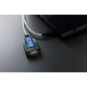 Digitus DA-70170 seriālais kabelis Caurspīdīgs 1,8 m USB Type-A RS-232 Digitus DA-70170 seriālais kabelis Caurspīdīgs 1,8 m USB Type-A RS-232