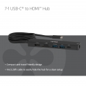 CLUB3D 7-1 USB-C® to HDMI™ Hub CLUB3D 7-1 USB-C® to HDMI™ Hub