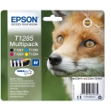 Epson Fox T1285 tintes kārtridžs 1 pcs Oriģināls Melns, Tirkīzzils, Fuksīns, Dzeltens Epson Fox T1285 tintes kārtridžs 1 pcs Oriģināls Melns, Tirkīzzils, Fuksīns, Dzeltens