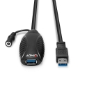 Lindy 43156 USB кабель USB 3.2 Gen 1 (3.1 Gen 1) 10 m USB A Черный Lindy 43156 USB кабель USB 3.2 Gen 1 (3.1 Gen 1) 10 m USB A Черный