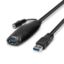 Lindy 43156 USB кабель USB 3.2 Gen 1 (3.1 Gen 1) 10 m USB A Черный Lindy 43156 USB кабель USB 3.2 Gen 1 (3.1 Gen 1) 10 m USB A Черный
