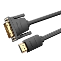 Vention ABFBH videokaabliadapter 2 m HDMI tüüp A (Standard) DVI-D Must Vention ABFBH videokaabliadapter 2 m HDMI tüüp A (Standard) DVI-D Must