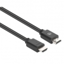 Manhattan 356718 HDMI-kaabel 22,5 m HDMI tüüp A (Standard) Must Manhattan 356718 HDMI-kaabel 22,5 m HDMI tüüp A (Standard) Must