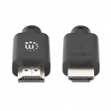 Manhattan 356718 HDMI kabelis 22,5 m HDMI A tipo (standartinis) Juoda Manhattan 356718 HDMI kabelis 22,5 m HDMI A tipo (standartinis) Juoda