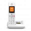 Gigaset E390A Digitaalse juhtmeta tehnoloogia (DECT) telefon Helistaja ID Valge Gigaset E390A Digitaalse juhtmeta tehnoloogia (DECT) telefon Helistaja ID Valge