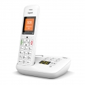 Gigaset E390A Digitaalse juhtmeta tehnoloogia (DECT) telefon Helistaja ID Valge Gigaset E390A Digitaalse juhtmeta tehnoloogia (DECT) telefon Helistaja ID Valge