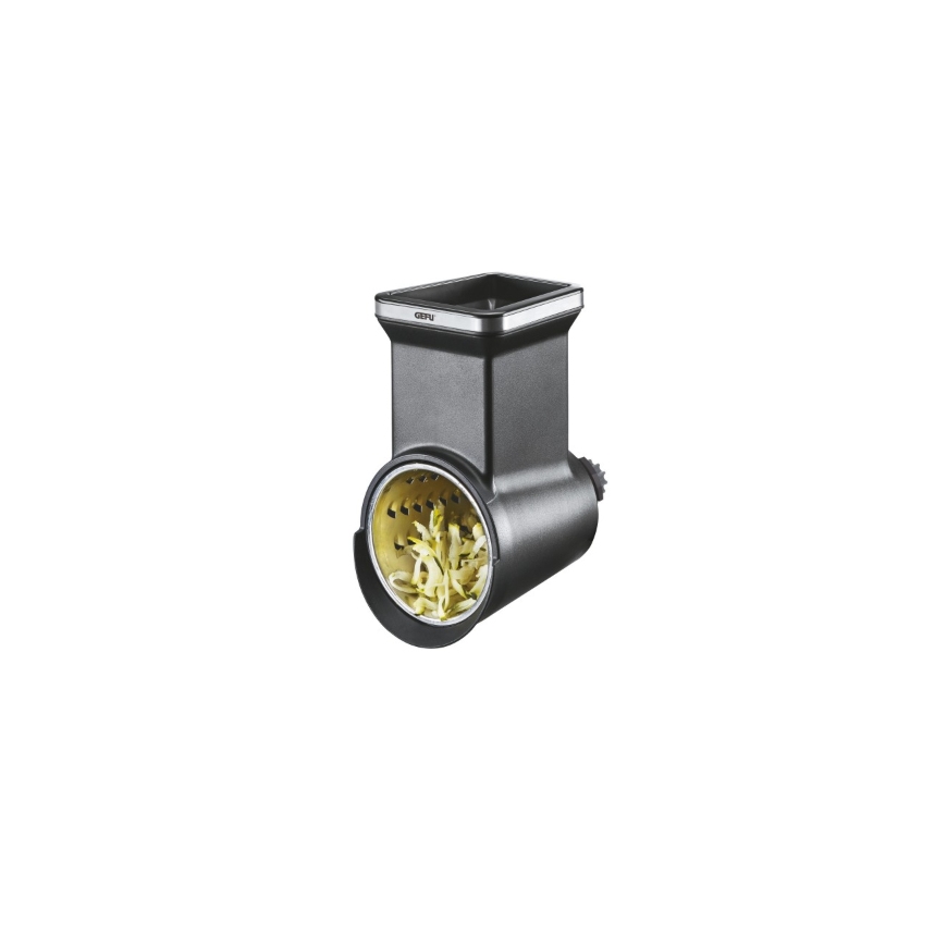 GEFU TRANSFORMA Rotary grater Black, Stainless steel
