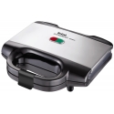 Tefal SM1552 sviestmaižu grils 700 W Melns, Nerūsējošs tērauds Tefal SM1552 sviestmaižu grils 700 W Melns, Nerūsējošs tērauds
