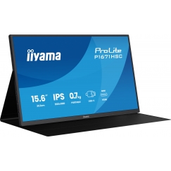 iiyama ProLite P1671HSC-B1 kompiuterio monitorius 39,6 cm (15.6") 1920 x 1080 pikseliai „Full HD“ LED Juoda
