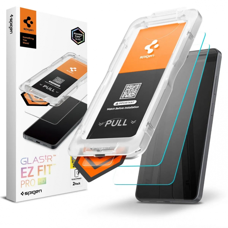 Spigen GLAS.tR EZ Fit Pro HD Galaxy S26 Ultra Screen Protector [2 Pack]