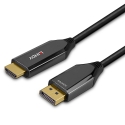 Lindy 40930 video kabeļu aksesuārs 1 m DisplayPort HDMI