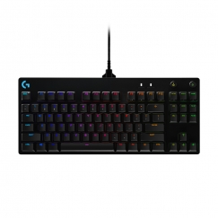 Logitech G PRO klaviatuur Mängimine USB QWERTY US rahvusvaheline Must