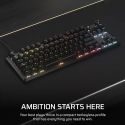 Corsair K70 CORE TKL клавиатура Игровой USB Черный Corsair K70 CORE TKL клавиатура Игровой USB Черный