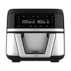 Cecotec Cecofry Dual 9000 Single 9 L Stand-alone 2850 W Hot air fryer Black, Stainless steel