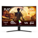 AOC G4 C32G42ZE tietokoneen litteä näyttö 80 cm (31.5") 1920 x 1080 pikseliä Full HD LED Musta, Puna
