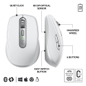 Logitech MX Anywhere 3S for Business компьютерная мышь Офисная Для правой руки РЧ беспроводной + Blu Logitech MX Anywhere 3S for Business компьютерная мышь Офисная Для правой руки РЧ беспроводной + Blu