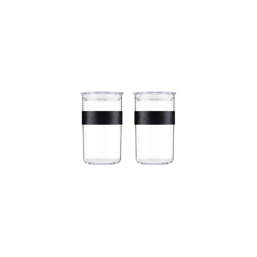 Bodum Presso Cylinder Plastic Black, Transparent