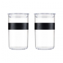 Bodum Presso Cylinder Plastic Black, Transparent