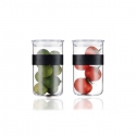 Bodum Presso Cilindras Plastikas Juoda, Permatomas