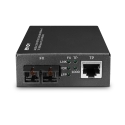Lindy 25119 сетевой медиа конвертор 850 nm Многомодовое волокно Черный