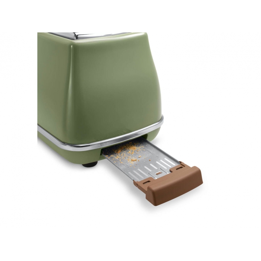 De’Longhi 2103.GR 2 šķēle (-s) 900 W Zaļš – 4