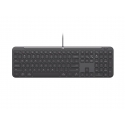 Logitech Signature Slim Wired K620 For Business näppäimistö Universaali USB QWERTZ Saksa Grafiitti Logitech Signature Slim Wired K620 For Business näppäimistö Universaali USB QWERTZ Saksa Grafiitti
