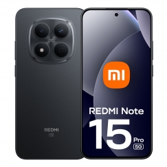 Xiaomi Redmi Note 15 Pro 5G 17,4 cm (6.83") 8 GB 256 GB 6580 mAh Musta
