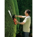 Black & Decker GTC1845L20-QW elektriskais dzīvžoga trimmeris Divkāršais asmens 2,6 kg Black & Decker GTC1845L20-QW elektriskais dzīvžoga trimmeris Divkāršais asmens 2,6 kg