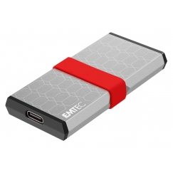 Emtec X205 Mini 256 GB USB Type-C USB 3.2 Gen 2x2 Серебристый