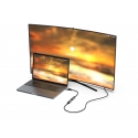 Equip 133446 vaizdo kabelio adapteris 0,15 m DisplayPort HDMI Juoda, Pilka Equip 133446 vaizdo kabelio adapteris 0,15 m DisplayPort HDMI Juoda, Pilka