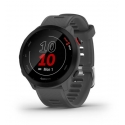 Garmin Forerunner 55 MIP 42 mm Skaitmeninis 208 x 208 pikseliai Lietimui jautrus ekranas Pilka GPS ( Garmin Forerunner 55 MIP 42 mm Skaitmeninis 208 x 208 pikseliai Lietimui jautrus ekranas Pilka GPS (